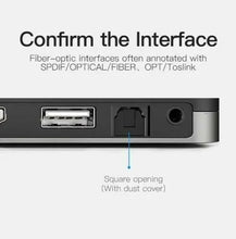 Load image into Gallery viewer, Premium Gold Toslink Optical Fiber Digital Audio Cable Lead Sound Cord S/PDIF One Click Shop