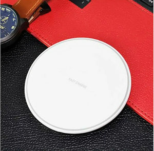 Qi Wireless Charger FAST Charging Pad Receiver For iPhone and Samsung Unbranded