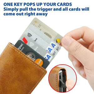 RFID Blocking Leather wallet Unbranded