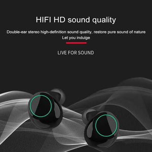 S7 TWS Bluetooth Earbuds 5.0 Biaural HIFI Stereo Wireless Headphones Headset With Microphone One Click Shop Australia