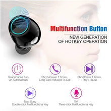 Load image into Gallery viewer, S7 TWS Bluetooth Earbuds 5.0 Biaural HIFI Stereo Wireless Headphones Headset With Microphone One Click Shop Australia