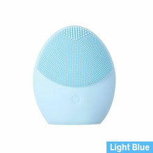 Load image into Gallery viewer, Silicone Face Cleansing Brush Electric Facial Cleanser Washing Massager Scrubber Unbranded