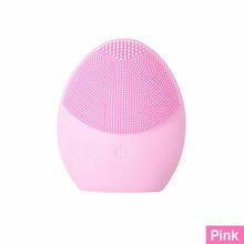 Load image into Gallery viewer, Silicone Face Cleansing Brush Electric Facial Cleanser Washing Massager Scrubber Unbranded