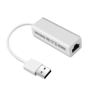 USB 2.0 Ethernet Lan Network Adapter 10/100Mbps Unbranded