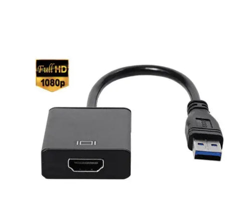 USB 3.0 Male to HDMI Female HD 1080P Converter Cable One Click Shop