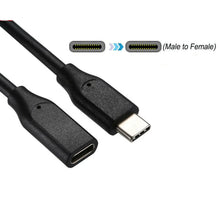 Load image into Gallery viewer, USB 3.1 Type-C Extension Charging Cable USB-C Male to Female Cord Lead Unbranded