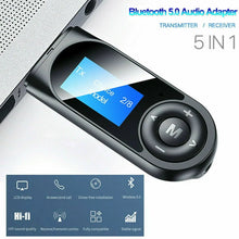 Load image into Gallery viewer, USB Bluetooth 5.0 Transmitter Receiver Audio Adapter AUX 3.5mm TV CAR PC Speaker Unbranded