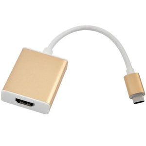 USB-C Type C USB 3.1 Male to HDMI Female HDTV 1080p Adapter Cable Unbranded