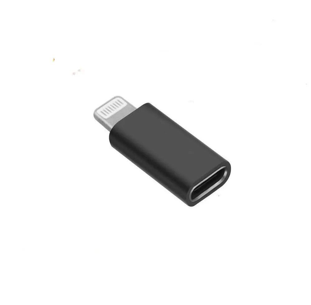 USB C to Apple Lightning 8 Pin Metallic Adapter for iPhone/iPad Unbranded