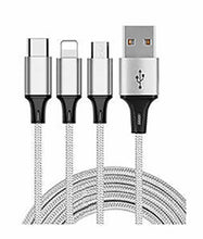 Load image into Gallery viewer, USB to Type C/Lightning/Micro 3 in 1 Multiple 3A USB Charging Cable One Click Shop Australia