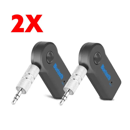 Wireless Car Bluetooth Receiver Adapter 3.5MM AUX Audio Stereo Music Home Hands-free Unbranded