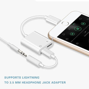 iPhone Adapter Lightning Audio + Charge One Click Shop Australia